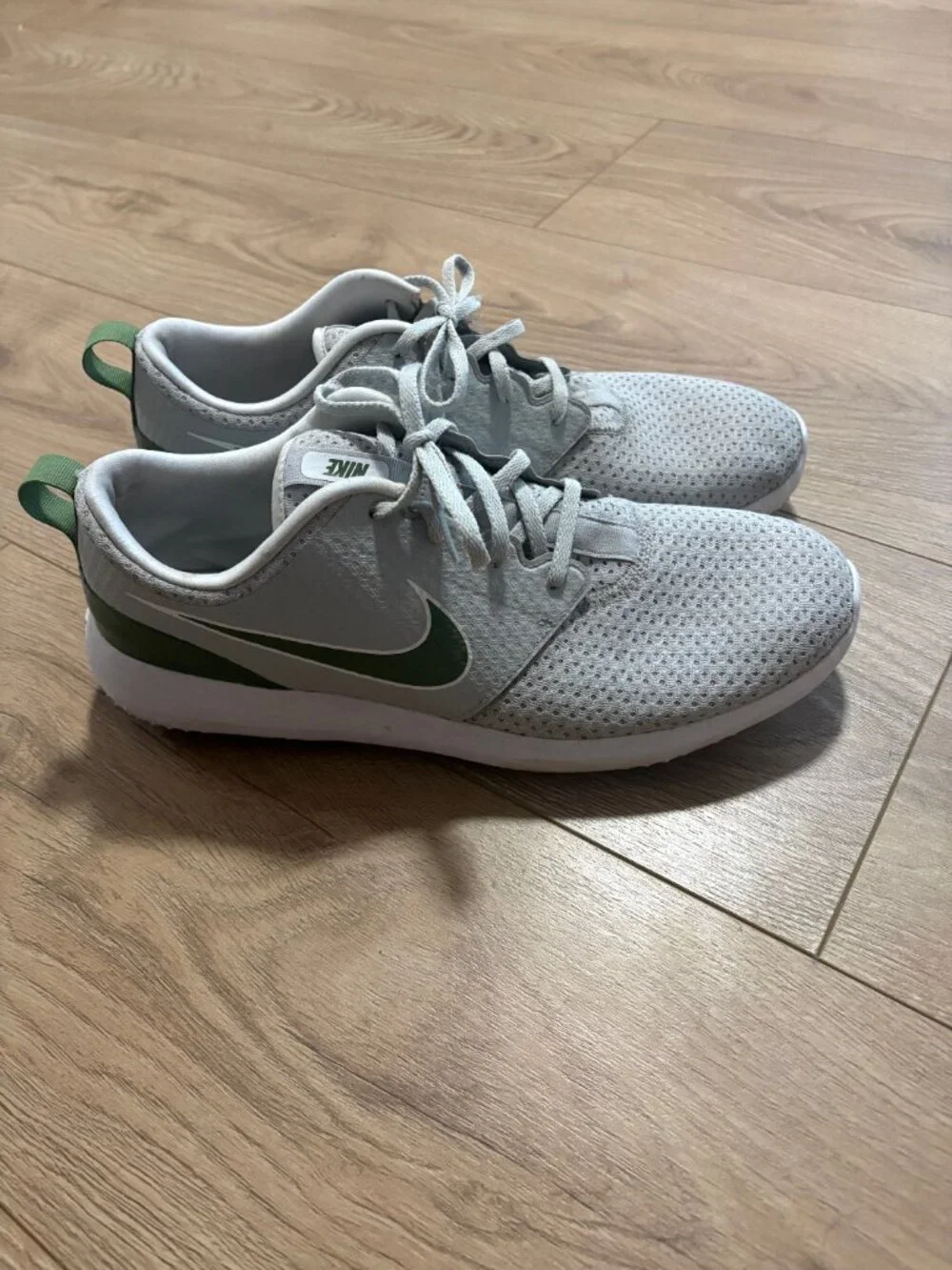 Nike Roshe G Golf Shoes Gray Green Men's Size 12 Spikeless CD6065-031
